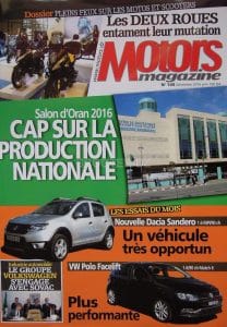 Motors Magazine titre : "Les 2 roues entament leur mutation"