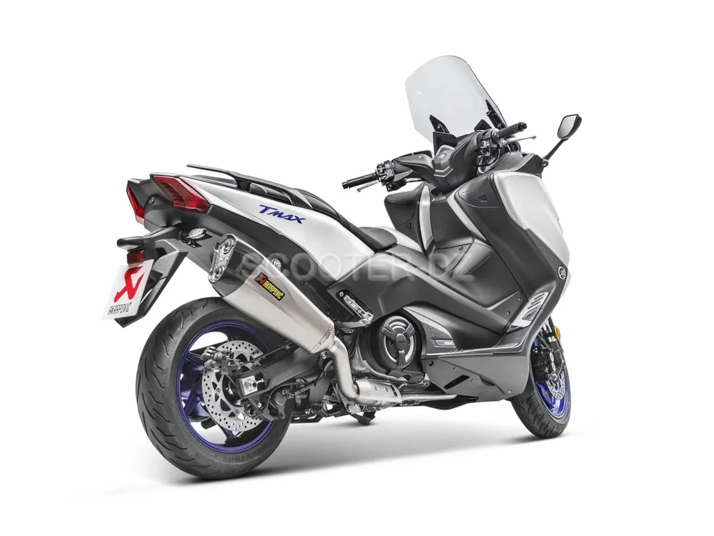 Ligne Akrapovič Racing conforme pour le TMAX 530 Euro4