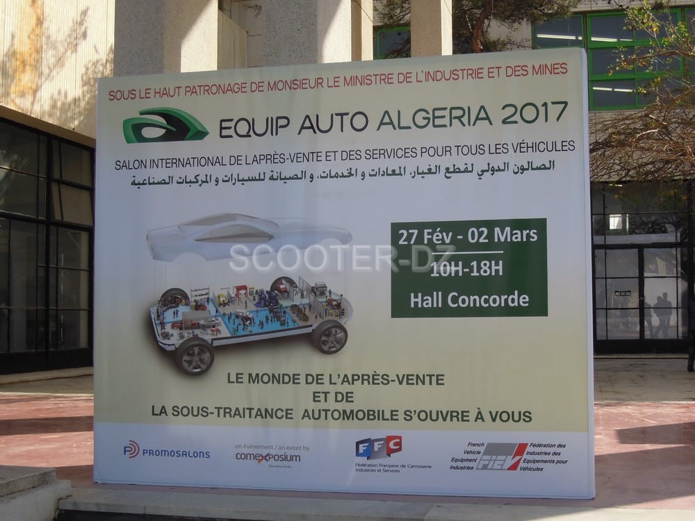 Salon international de l’après vente et des services pour tous les véhicules EQUIP AUTO ALGERIA 2017
