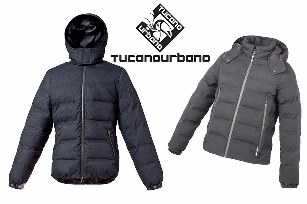 Tucano Urbano Piumatico : veste scooter matelassée, chaude et étanche
