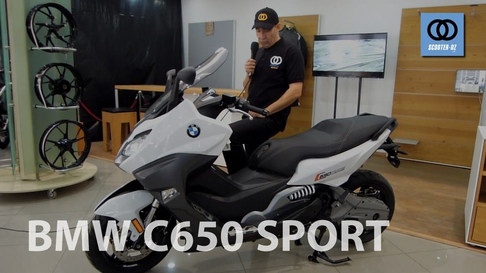 Vidéo : présentation BMW C 650 Sport – Algérie
