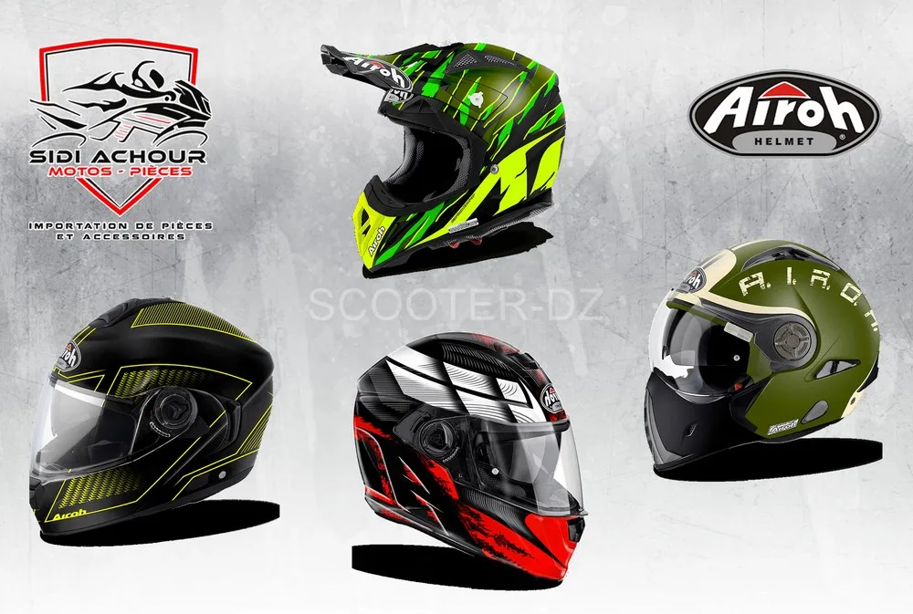 Airoh, la nouvelle marque qui rejoint Sidi Achour Motos Pièces