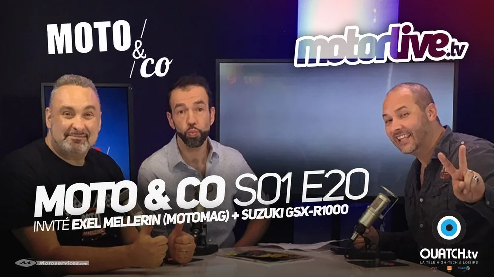 Moto&Co : S01E20 en ligne sur Motorlive.tv !