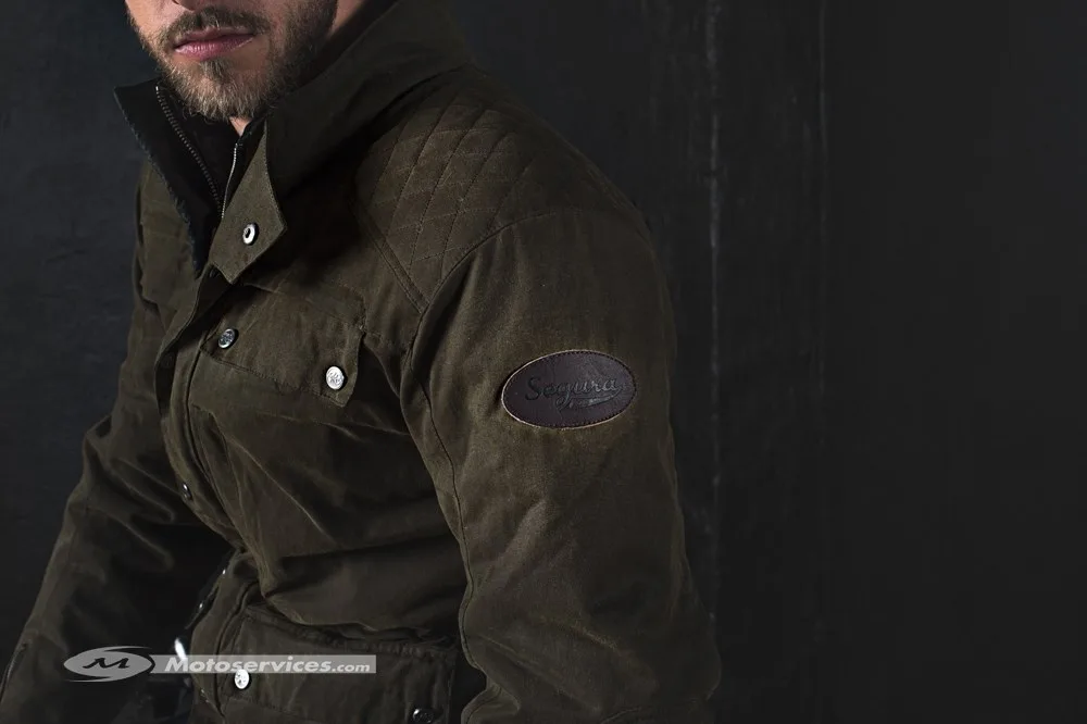 Veste Segura Memphis : canvas huilé pour un look vintage soigné