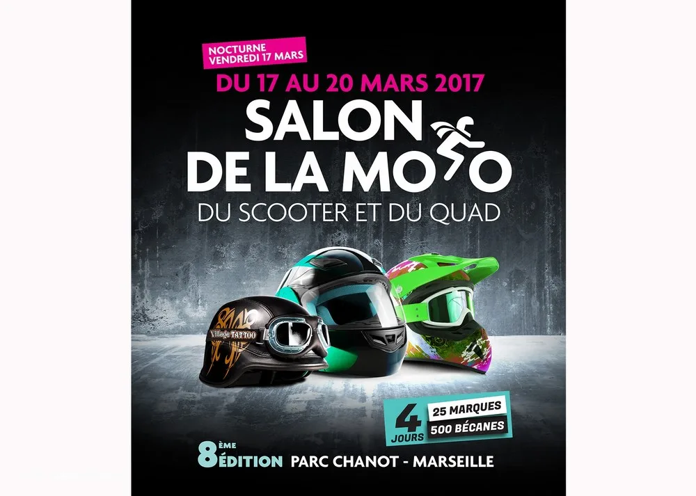 Salon de la moto de Marseille 2017, c’est ce week-end au Parc Chanot