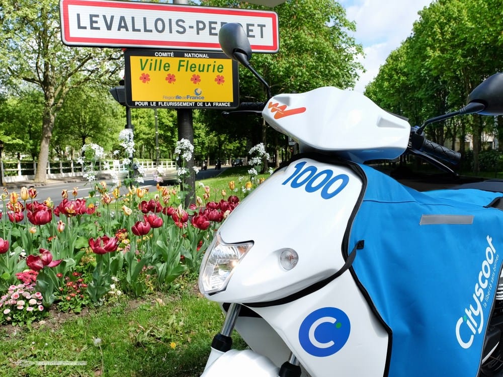 Cityscoot : le 1000e scooter électrique en libre service est déployé