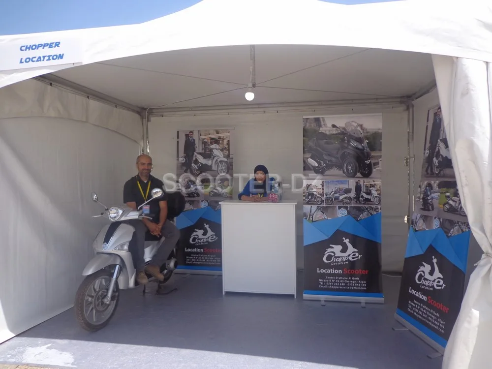 ALMOTO 2017 : Chopper Location présent au Salon du 2 Roues