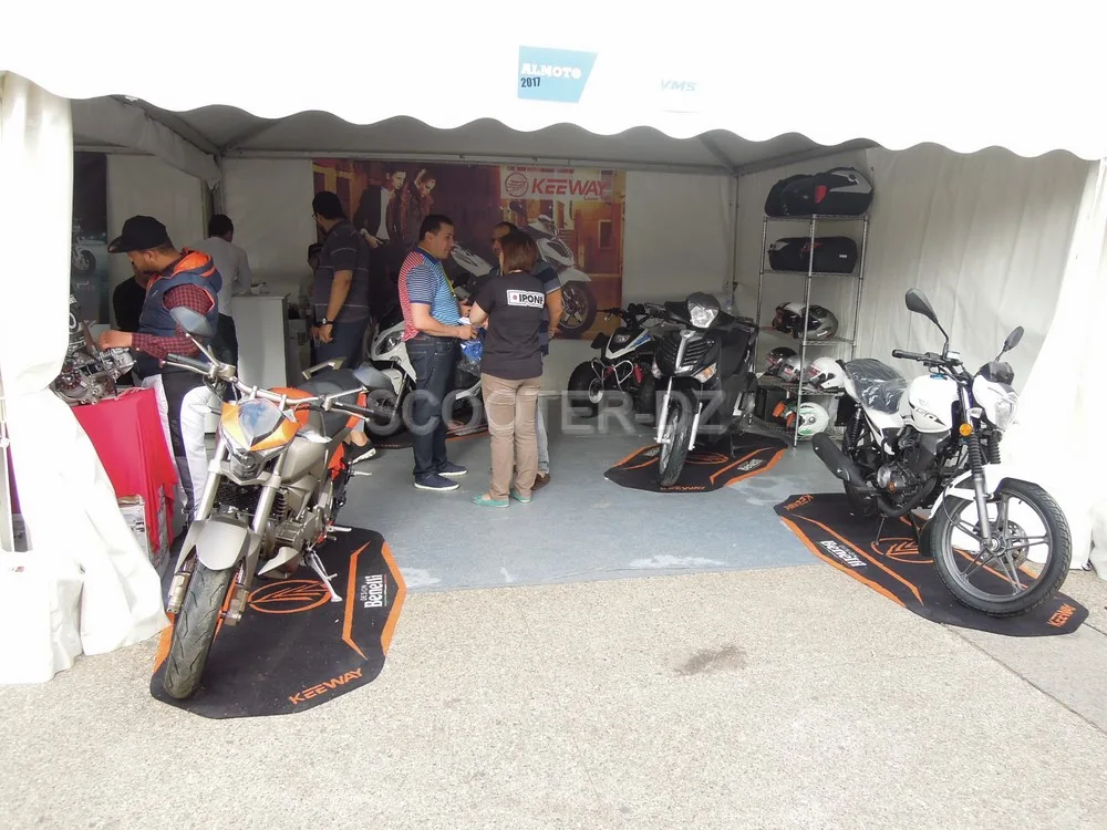 ALMOTO 2017 : Nouveautés Keeway chez VMS Industrie