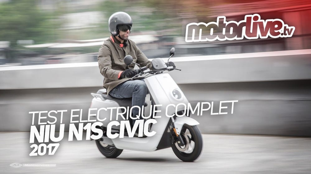 Vidéo Niu N1S Civic : électrique et citoyen !