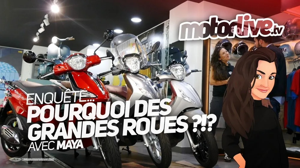 Reportage vidéo : scooter grandes roues, le bon choix pour la ville ?