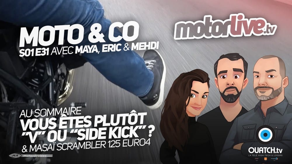 Moto&Co : S01E31 en ligne sur Motorlive.tv !