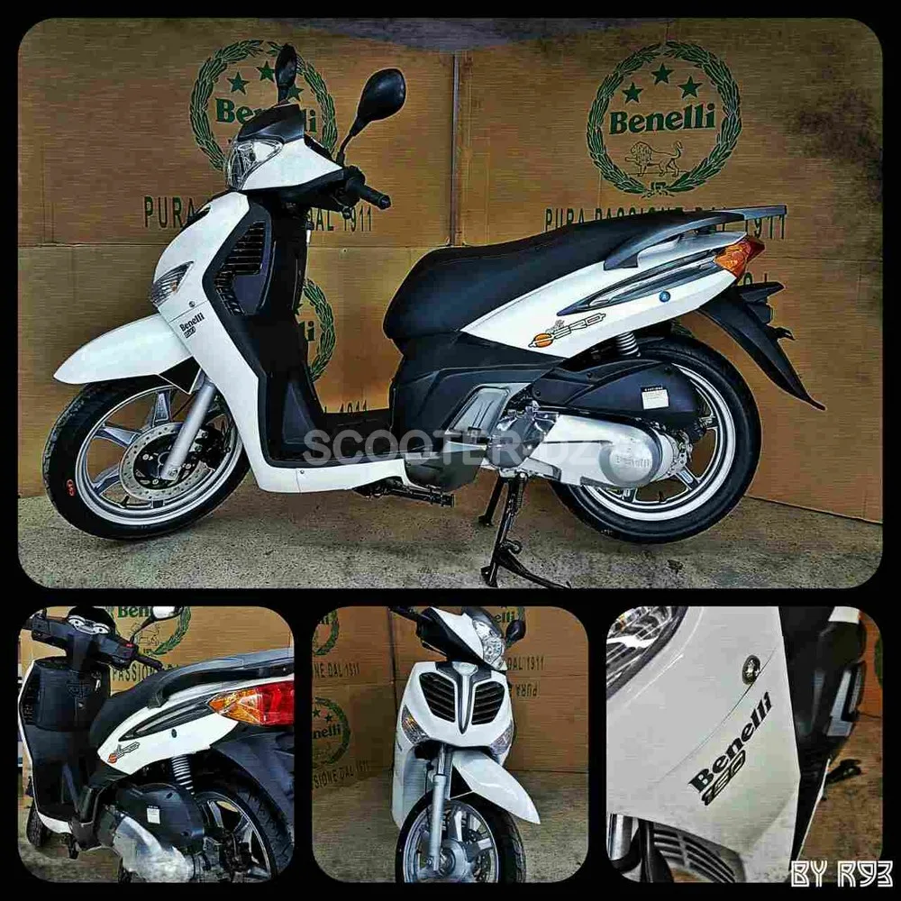 Logik 150 distribué en mode "Benelli Caffé Néro 150"