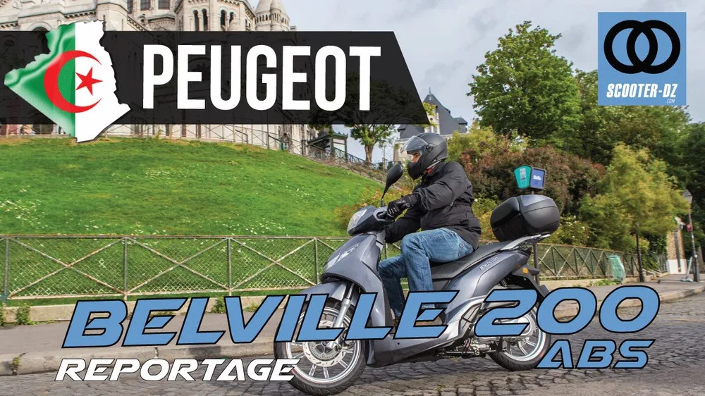 REPORTAGE : PEUGEOT SCOOTERS BELVILLE 200