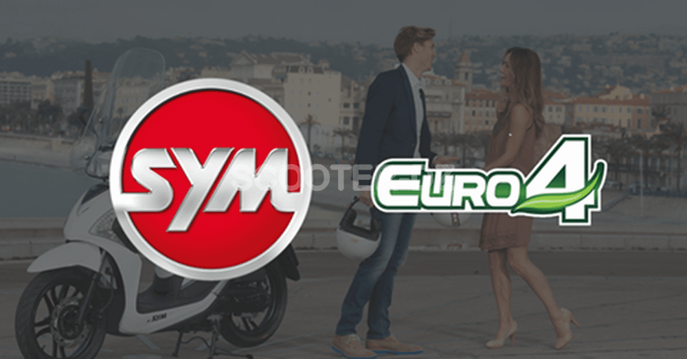 SYM Algérie : normes EURO4 pour tous les nouveaux moteurs !