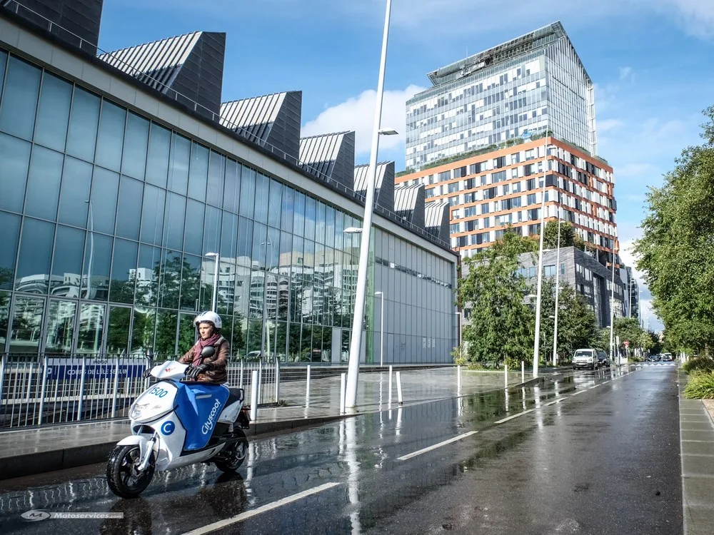 Cityscoot disponible à Boulogne et Issy-les-Moulineaux