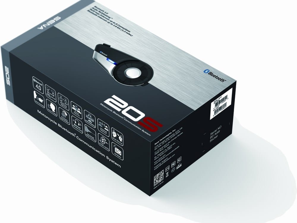 Intercom Sena 20S : puissant et simplifié