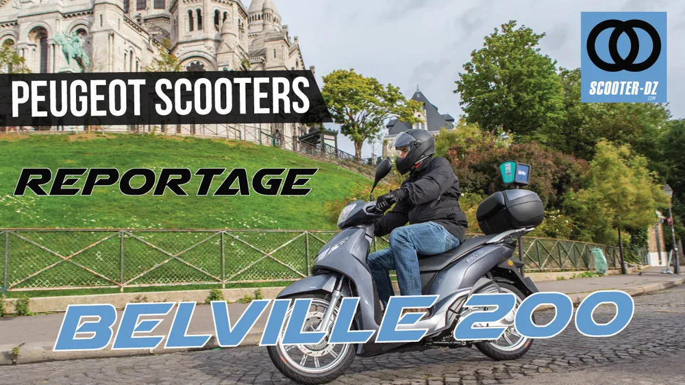 Peugeot Scooters : Lancement du Belville 125 / 200 (Reportage)