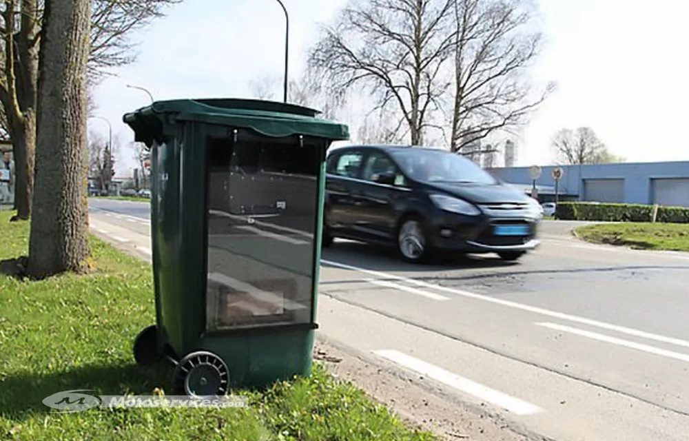 Le radar poubelle ne flashera pas en France !