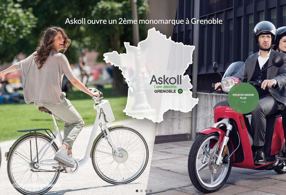 Askoll : une nouvelle boutique à Grenoble
