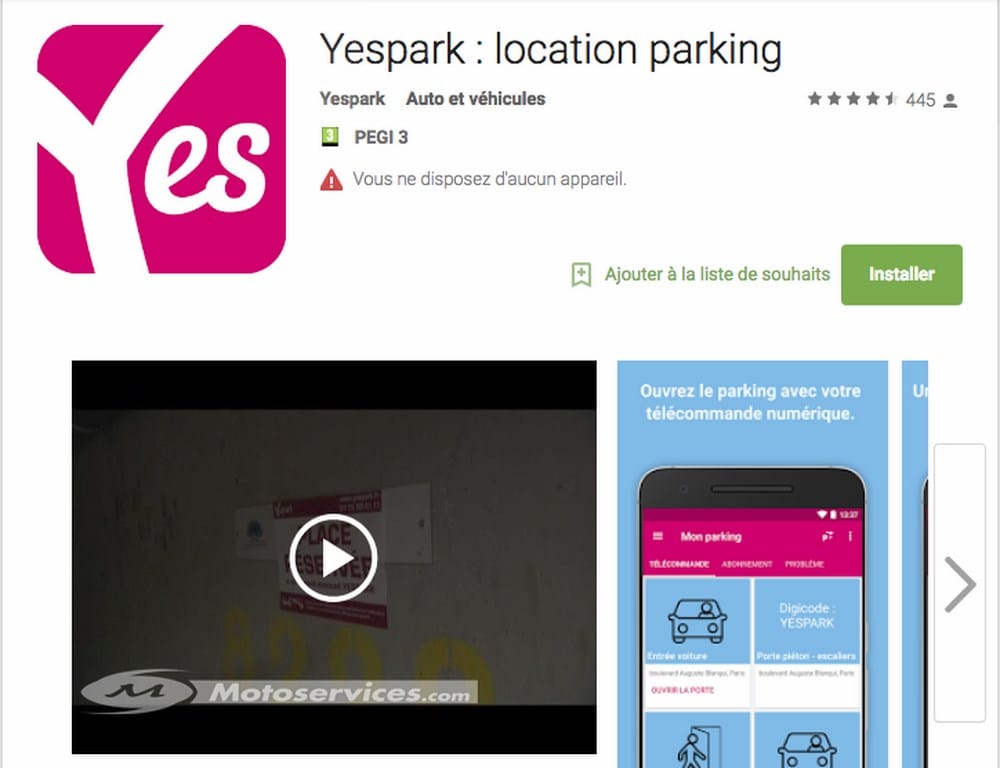 Yespark, ou la location de parking confiance