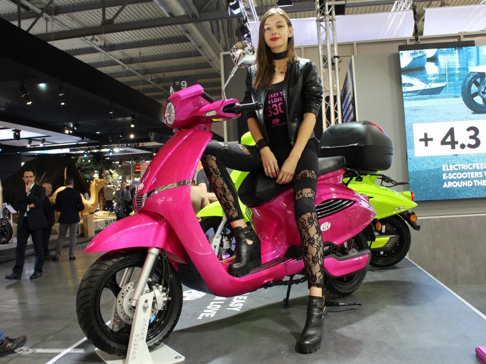 Govecs : Elly, le nouveau scooter électrique rétro | EICMA 2017