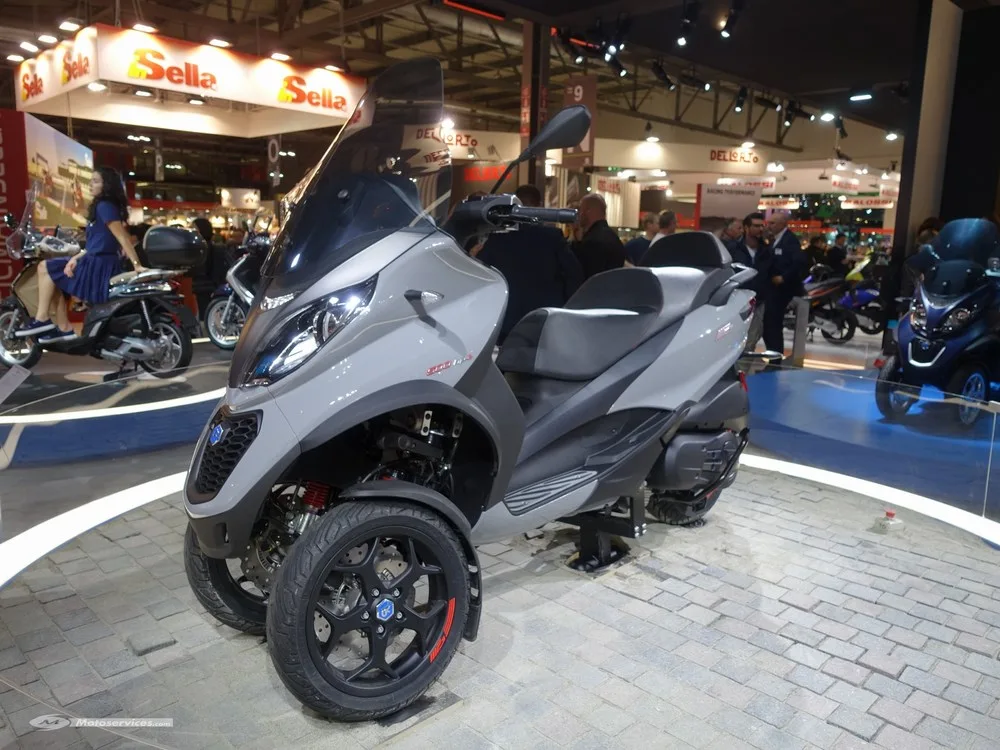 Piaggio MP3 500 HPE Sport et Business 2018 : encore plus performant I EICMA 2017