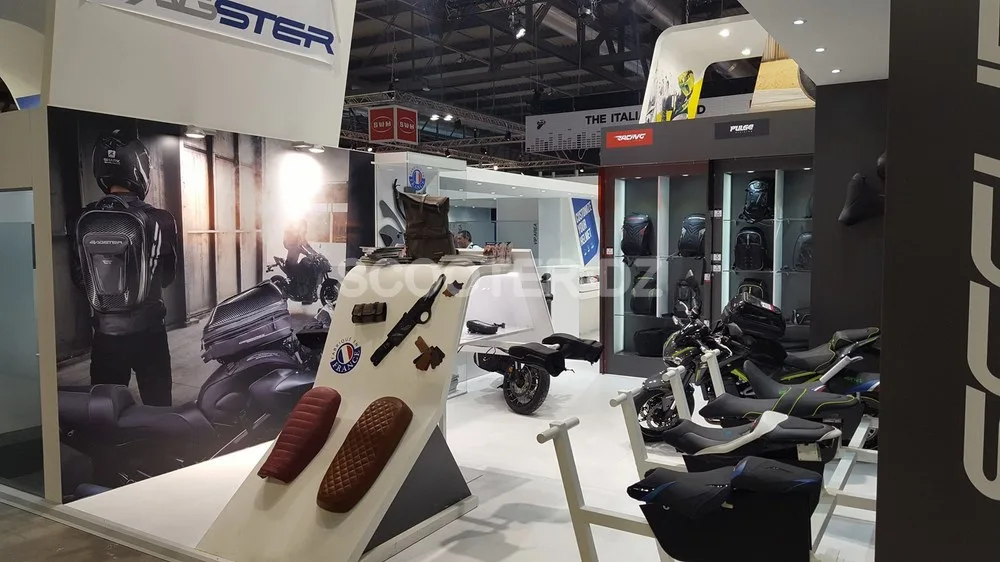 EICMA 2017 : Tout Bagster avec Sidi Achour Motos Pièces