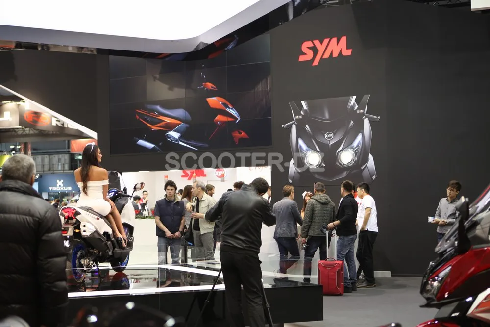EICMA 2017 : 6 Nouveautés SYM pour 2018 au Salon de Milan