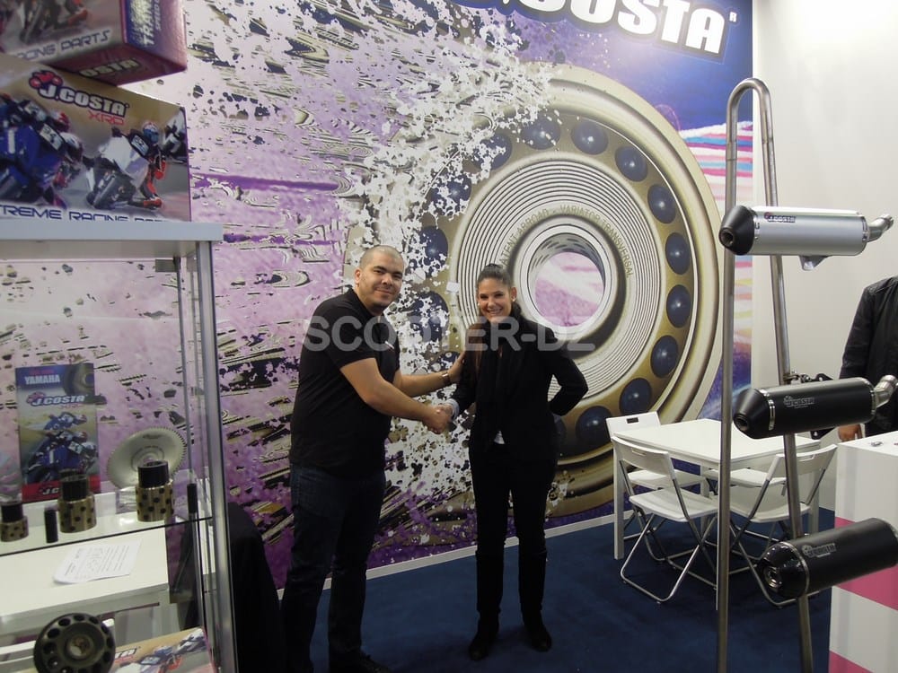 EICMA 2017 : J. Costa lance son nouveau variateur XMAX 300