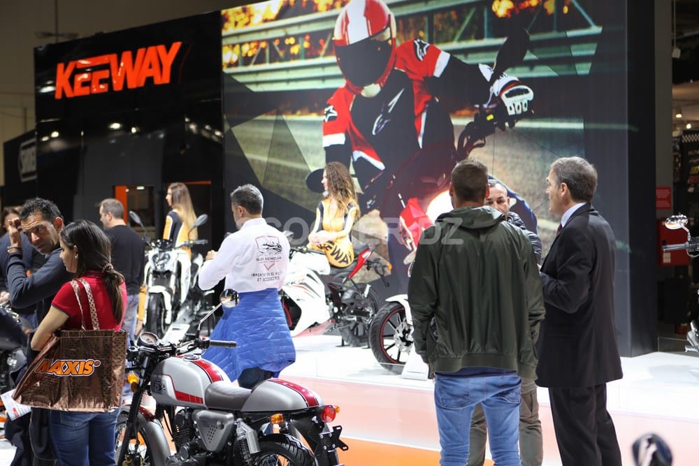 EICMA 2017 : nouveautés KEEWAY 2018, surtout de la moto …