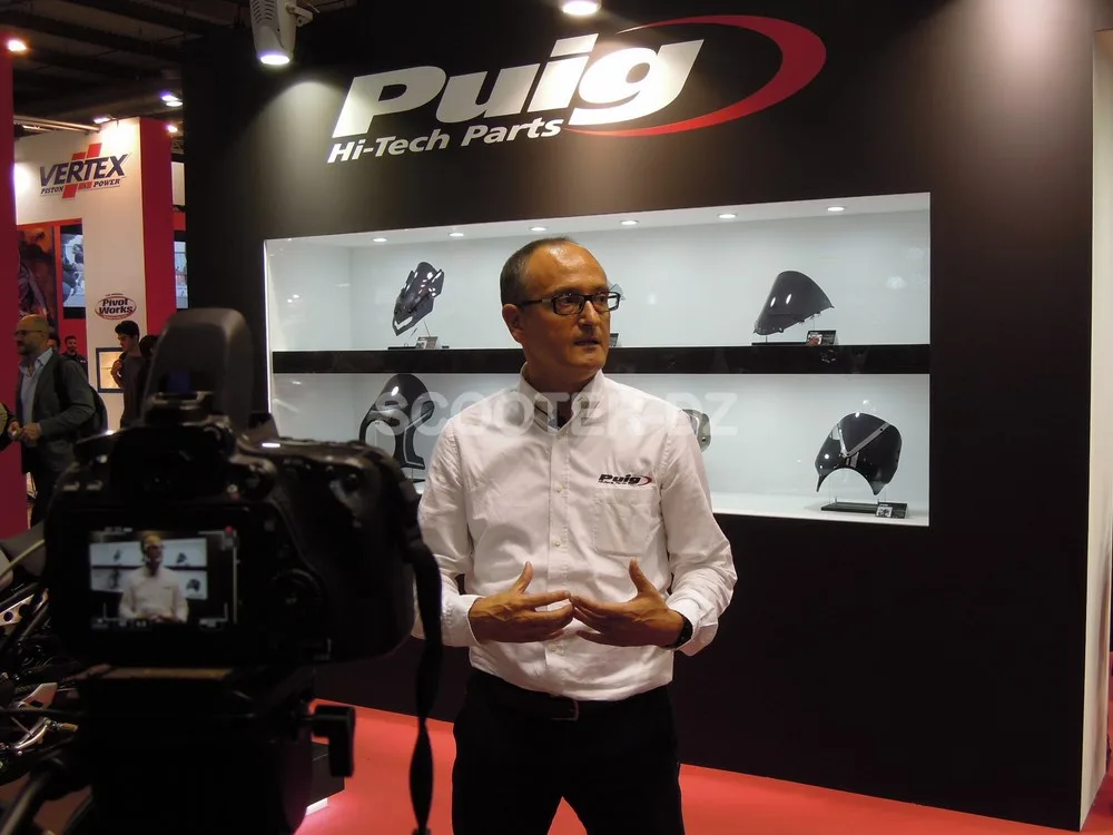 EICMA 2017 : nouveauté Puig