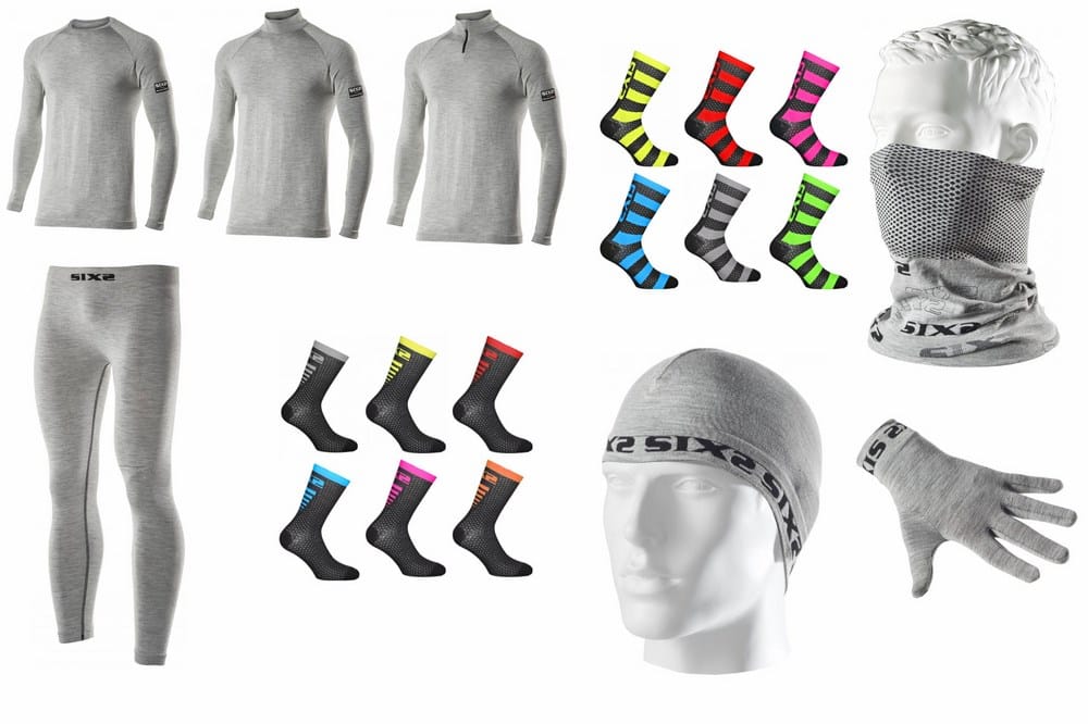 Exclusivité Sixs Merinos Wool : une gamme de sous-vêtements pour motards spécial hiver rude !