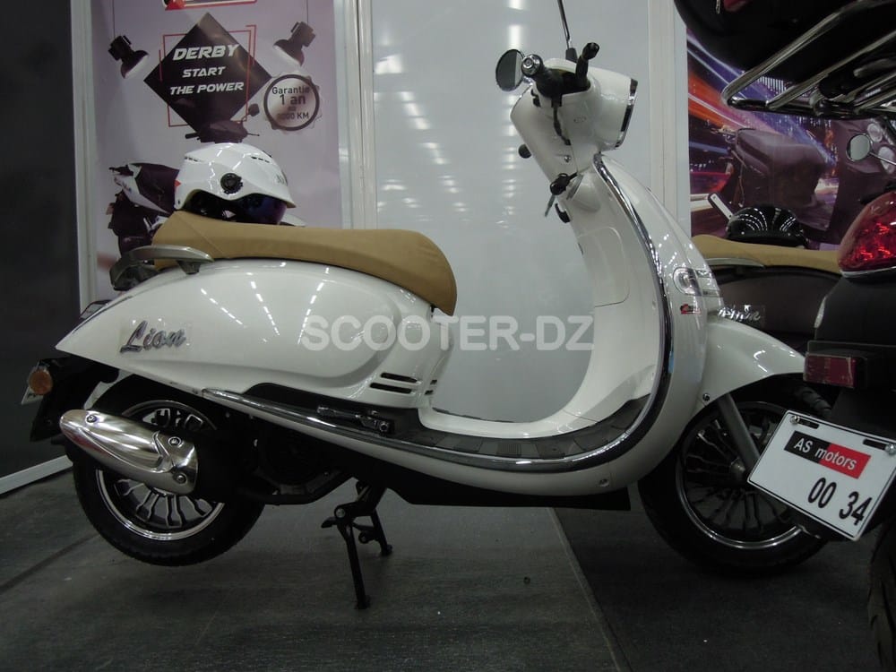 AS Motors : Lion 125, le scooter retro relooké pour 2018
