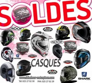 Sidi Achour Motos Pièces : jusqu'à - 45 % de remise pour les Soldes 2018