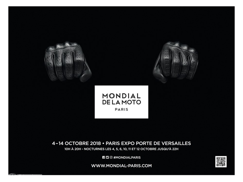 Mondial de la moto Paris 2018 : communication 2.0