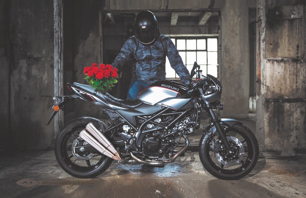 Pour la Saint-Valentin, Suzuki pense aux amoureux … de moto !