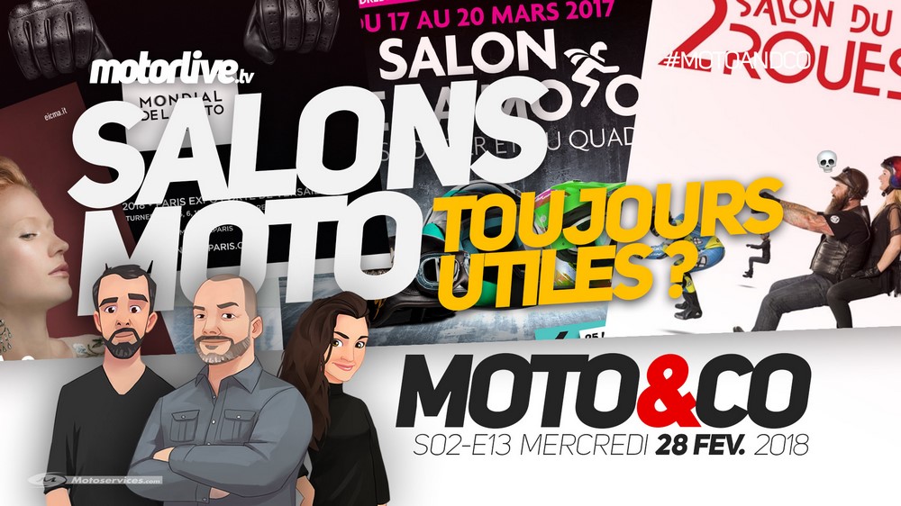 Les salons moto, toujours utiles ? | Moto&Co s02e13