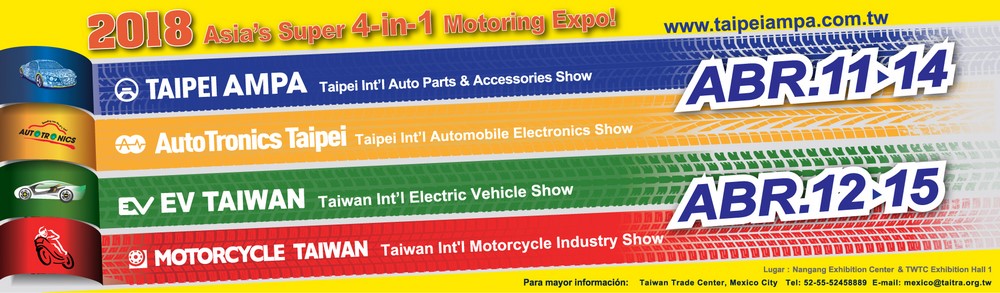 Taiwan Trade Center Algiers : Asia&rsquo;s Super 4-in-1 Motoring Expo !