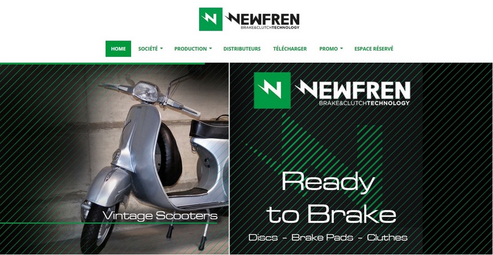 Newfren, nouvelle marque de freins scooter / moto distribuée en Algérie