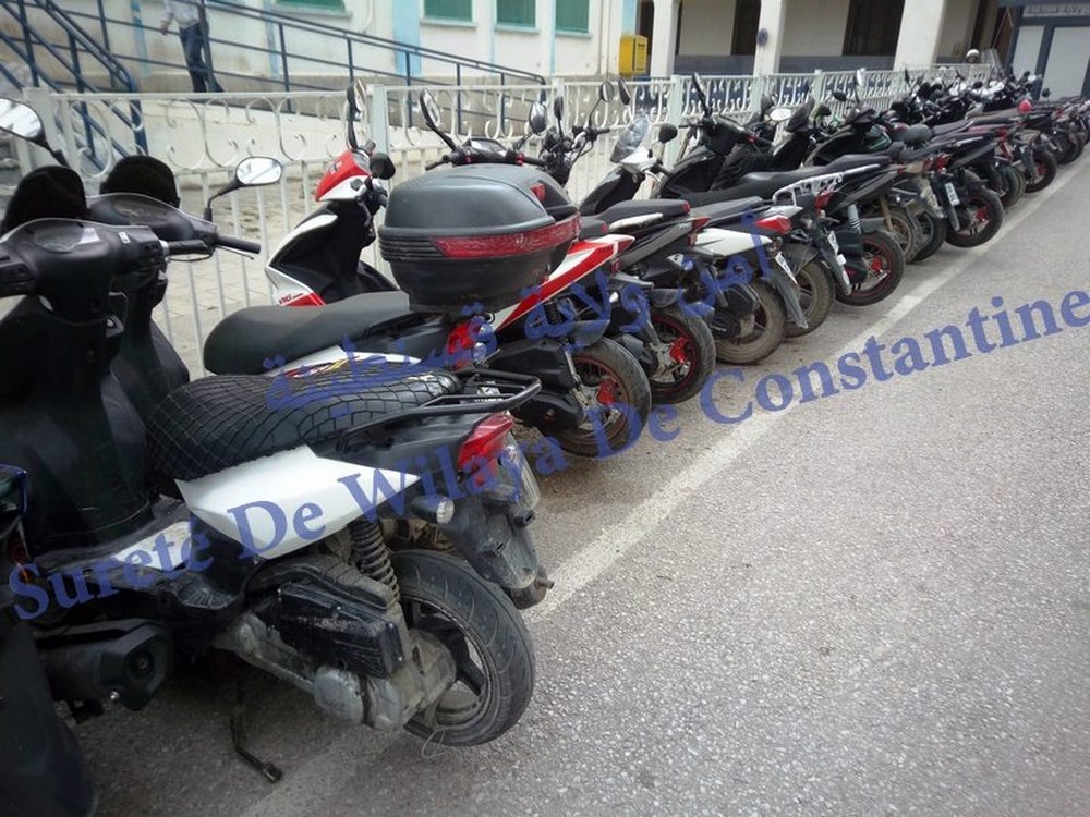 Opération « contrôle des motocycles » de la Sureté de la Wilaya de Constantine