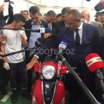 SYM Algérie : visite du Ministre de l'Intérieur à l'usine de Ain Azel