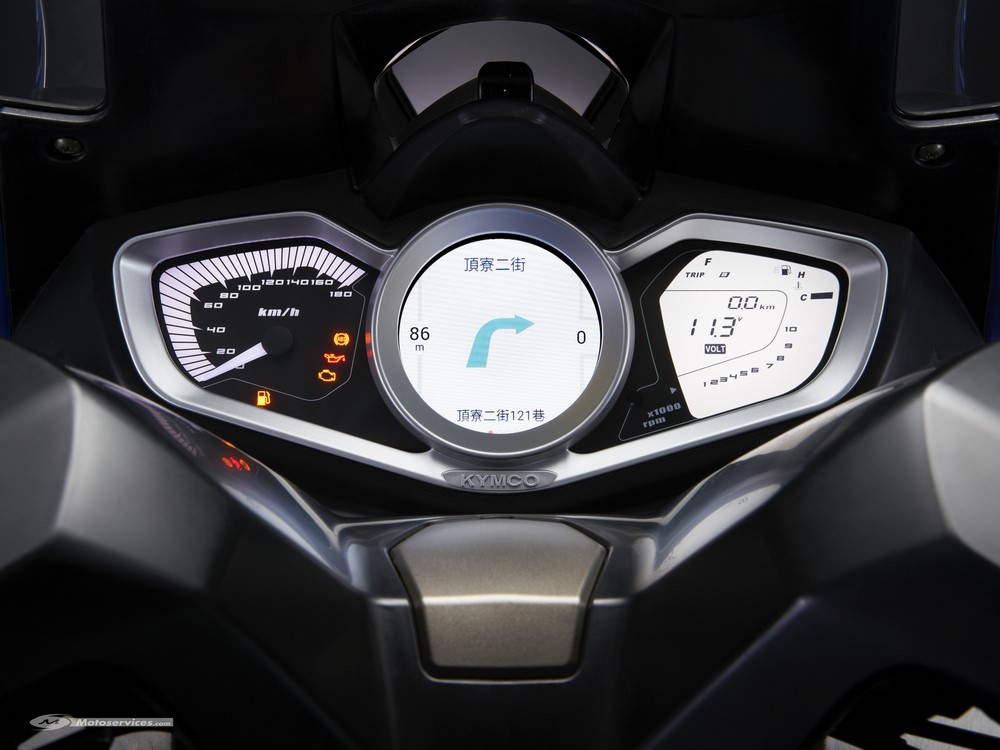La navigation dans Noodoe : la bonne idée de Kymco !