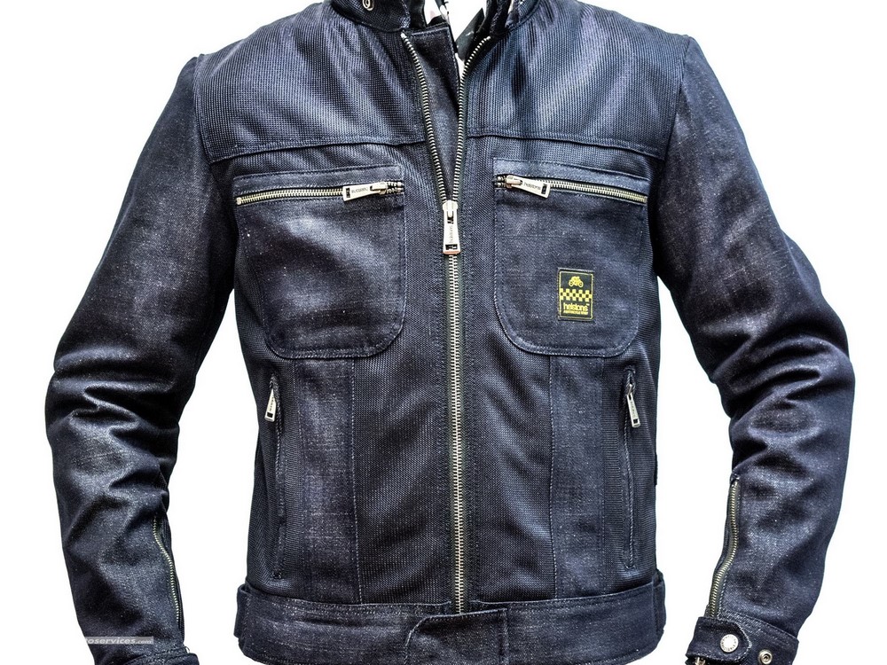 Helstons Genesis : blouson en jeans aéré