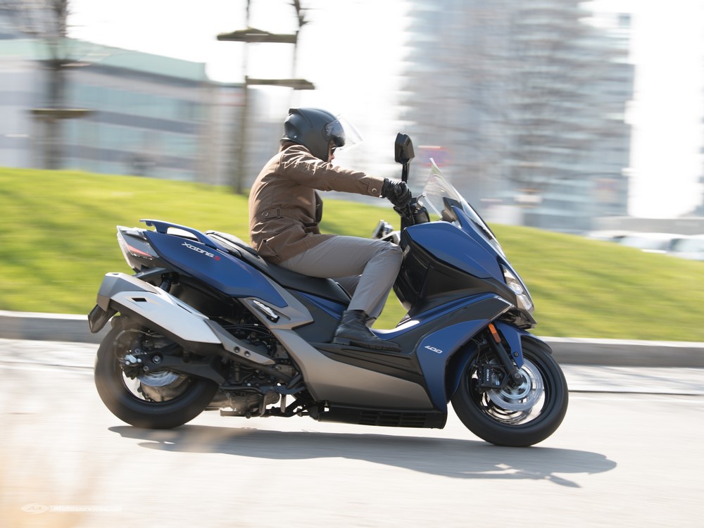 Kymco Xciting S 400 2018 : pour la rentrée, à un tarif compétitif !