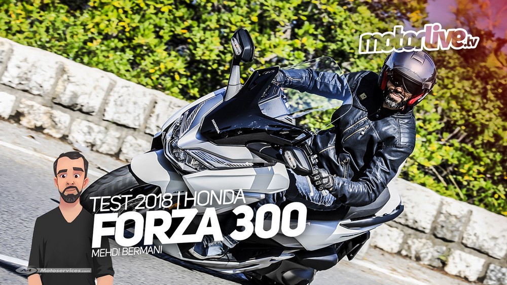 Vidéo essai Honda Forza 300 : en ligne sur Motorlive.tv