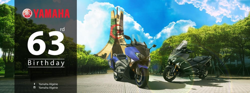 Yamaha Algérie célèbre le 63ème anniversaire de la marque nippone