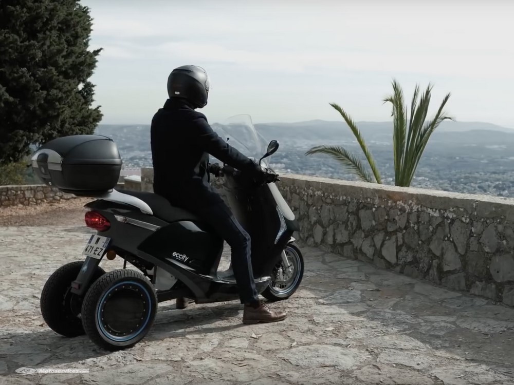Scooter électrique 3 roues Eccity : le Model 3 au Mondial de Paris