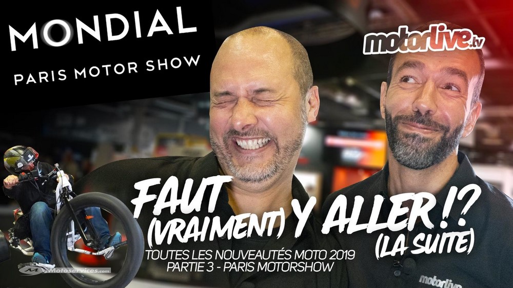 Nouveautés Moto 2019 : 3ème partie (vidéo) | Paris Motor Show 2018