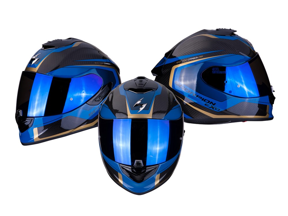 Scorpion 1400 Air Carbon : nouveaux coloris et nouvelles décos !