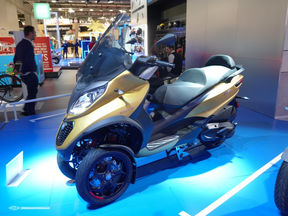 Piaggio MP3 500 hpe Sport Advanced : avec marche arrière !